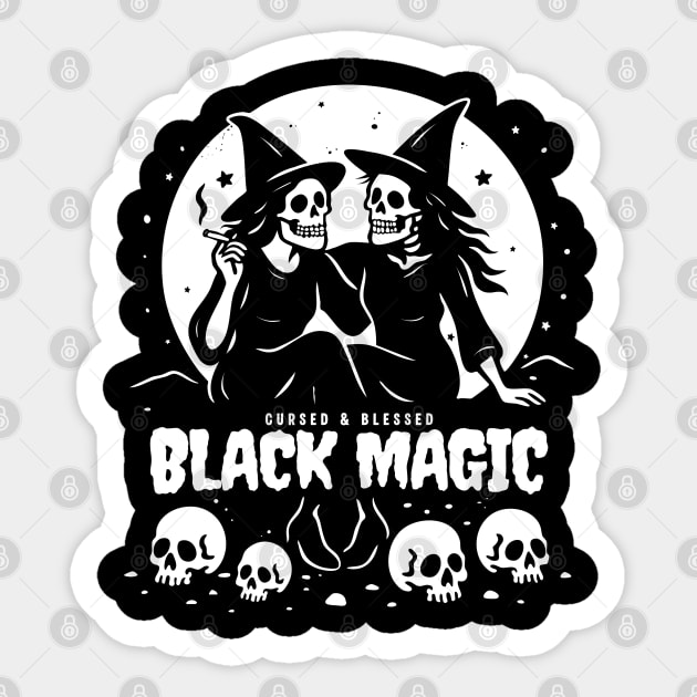 BLACK MAGIC Sticker by Fabrik